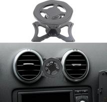 "Cookiss" magnetinis mobiliojo telefono laikiklis, suderinamas su "Audi A3 8P" ir "Audi S3 8P", tinkamas "MagSafe" išmaniesiems telefonams ir GPS su automobiliniu mobiliojo telefono laikikliu, reguliuojamu 360 laipsnių kampu (juodas)