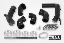 DO88 Volvo S60 V60 XC60 V90 S90 XC90 SPA Pressure pipes. Diesel. OEM IC. Black hoses