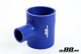 DO88 Silicone Hose Blue T 3'' + 1.25'' (76+32mm)