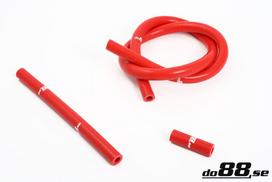 DO88 Volvo V70N/S60 01-08 Brake vacuum hoses Red
