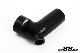 DO88 Volvo 850/S70/V70 IC outlet hose with 25mm BOV connection Black