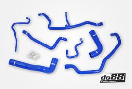 DO88 BMW 525i 525ix E34 Coolant hoses Blue
