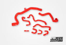 DO88 Volvo V70/S80 2.5T 2.5FT AFV 2008-15 Coolant hoses Red