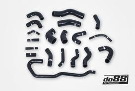 DO88 Audi RS6 C5 2002-2004 Coolant hoses Black
