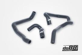 DO88 AUDI SEAT VW 2.0 TSI (MQB) Coolant hoses Remote Radiator (Right) Black