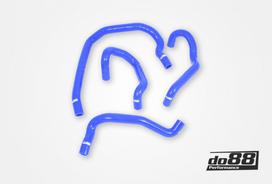 DO88 AUDI SEAT VW 2.0 TSI (MQB) Coolant hoses Remote Radiator (Left) Blue