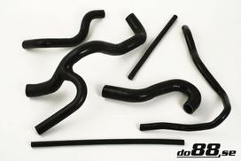 DO88 Audi Quattro 10v Radiator hoses Black