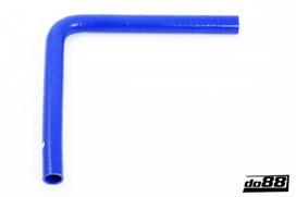 DO88 Silicone Hose Blue 90 degree long leg 1.5'' (38mm)