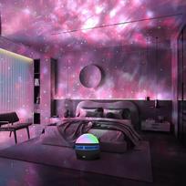 RGB LED Aurora projektorius lempa
