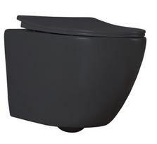 Klozetas pakabinamas FOCUS NERO 391C RIMLESS