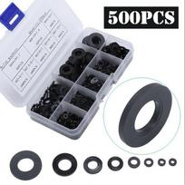Flat Rubber O-ring Hose M2-M10 Repair With Plastic Box