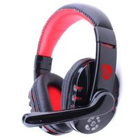 Belaidės Bluetooth ausinės su mikrofonu Ausinės Žemųjų dažnių muzikos ausinės, skirtos Ps4 Play Station 4 žaidimų kompiuteriniam pokalbių kompiuteriui raudona