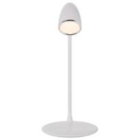 Proove Modern LED desk lamp, 10W, with 15W wireless charging, white/white