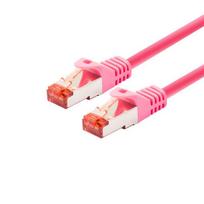 LOGON PROFESSIONAL PATCH CABLE S/FTP PIMF 7M -  CAT6 - MAGENTA