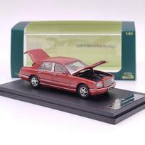 1/64 mastelio Bentley Arnage 1998 raudonas diecast automobilio modelis ribota kolekcija 1/64-Size:8.4*3*2.4cm raudona