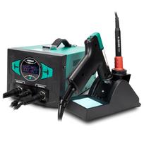 Yihua 948D-III 2in1 išlitavimo ir antgalio litavimo stotis su kompresoriumi - 290W