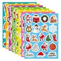 Kalėdiniai lipdukai (90 vnt.) | XMASCLINGS - Nr. 2