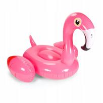 Pripučiamas flamingas 190x190x130 cm, dvigulis pripučiamas plaustas flamingas - 180 x 176 x 124 cm