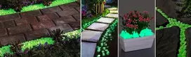 LUMINY Dekoratyviniai akmenys apšvietimui (100 daliu)
