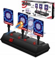 NERF taikinys su LCD ekranu taškų atvaizdavimui ir garsiniais efektais