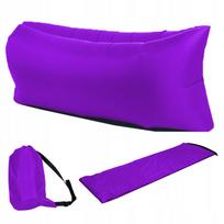 Oro gultas, ormaišis paplūdimiui Lazy Bag - Violetinė