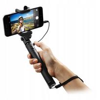 Asmenukių lazda (selfie stick), išskleidus iki 78 cm