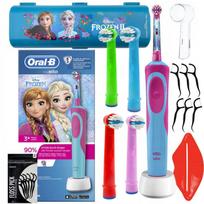 Elektrinis dantų šepetėlis vaikams Ledo šalis 2, Oral-B