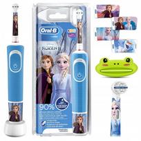 Elektrinis dantų šepetėlis vaikams Ledo šalis, Oral-B