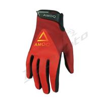 AMOQ Ascent V2 Tekstilinės pirštinės Tamsiai Raudonos / Raudonos