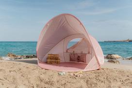 LITTLE DUTCH pop-up paplūdimio palapinė „Ocean Dreams Pink“