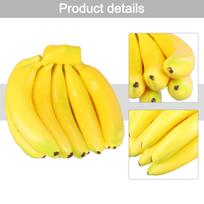 1 X Dirbtinis bananų kekė Netikri vaisiai Plastikas,Dekoro rekvizitai PASIDARYK PATS Amatų žaislas
