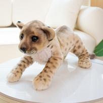 Simuliacinis liūtas, tigras, leopardas, pliušinis žaislas, minkšta įdaryta lėlė, animacinis mielas gyvūnas, pliušinis pagalvė, namų dekoras, vaikų gimtadienio dovana 39cm liūtas