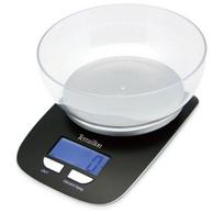 Virtuvinės svarstyklės Elektroninė virtuvės svarstyklė - TERRAILLON - Classic Bol - Talpa 5 kg - Apšviestas ekranas - Bol 1,5 L