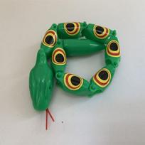 Realistic Plastic Snake Toys Adult Children Prank Prop Fun Fake Snake Model Party April Fool's Day Scary Trick Or Treat Toys OneSize žalia