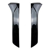 Car Window Trim Lip Spoiler For Seat Leon 5F FR Mk3 MK3.5 5Door Rear Roof Wing Side Edge Tail Flap Rear Trunk Window Spoiler Lip Glossy Black