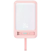 USAMS XM Series CD219 Power Bank 10000mAh Magnetic Wireless Pink