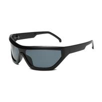 Cyberpunk Futuristic Jelly Pink Large Frame Sunglasses Men And Women Outdoor Skiing Cycling Glasses Y2k Sunglasses 7797
