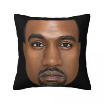 Kanye West Meme kvadratiniai pagalvių užvalkalai Svetainės pagalvės užvalkalai Kūrybinis namų dekoravimo pagalvės užvalkalas 45*45 30x30cm