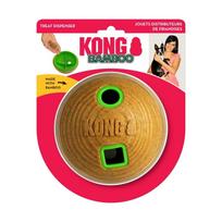 KONG Bamboo Feeder Ball M - interaktyvus žaislas šunims, skanėstų kamuolys