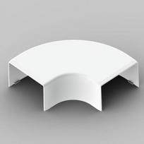 Bending cover oblĂ˝ 8653R, LH 60x40, white - Accessories for angular trunking 8653R_HB | 8595057698598