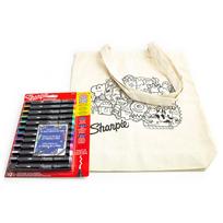 12 spalvų Sharpie Creative akrilo markerių rinkinys su maišeliu Būtybės dažymui