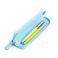 Parker Jotter Originals Mint ir Yellow Tušinukų dovanų rinkinys su mėlynu dėklu