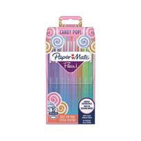 Tušinukų rinkinys  piešimui PaperMate Flair Candy Pop Etui 16 Vnt. - 2061395