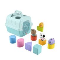 Fisher-Price®-Animal Transport Crate Sorter-8 blokų rūšiuotojas HTW93