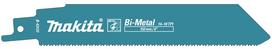 Tiesinio pjūklo pjūkleliai Makita B-43131, BIM 152x1,1mm (14+18tpi), 5 vnt., metalui