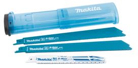 Tiesinio pjūklo pjūklelių komplektas metalui Makita B-44448, 6 vnt.