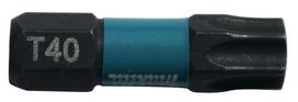 Sukimo antgalis Makita B-63703, T40 25MM, IMPACT BLACK 2 vnt. komplektas