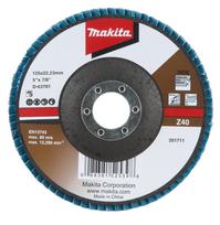 Lapeliniai diskai Makita D-63781-10 Economy type, 125x22.23 Z40, metalui (10 vnt.)
