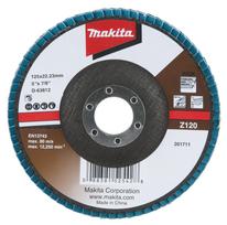 Lapeliniai diskai Makita D-63812-10 Economy type, 125x22.23, Z120, metalui (10 vnt.)