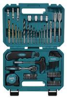 Rankinių įrankių ir antgalių rinkinys Makita E-15095
